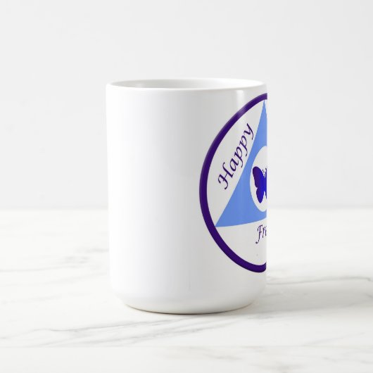 Tasse heureuse, joyeuse et libre d'Alanon (Centre)