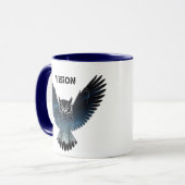Tasse hibou nocturne (Devant gauche)