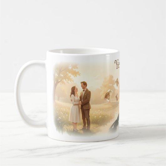 Tasse Hier, échos d'amour et de nostalgie (Gauche)