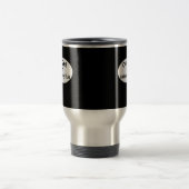 Tasse hilare de voyage de directeur des pompes (Centre)