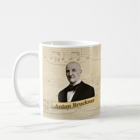 Tasse historique d'Anton Bruckner (Gauche)
