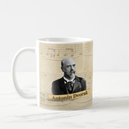 Tasse historique d'Antonin Dvorak (Gauche)