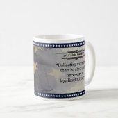 Tasse historique de Calvin Coolidge (Devant droit)