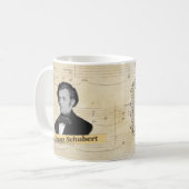 Tasse historique de Franz Schubert (Devant gauche)