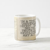 Tasse historique de George Orwell (Devant droit)