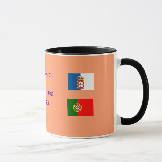 Tasse historique de GOA* (Portugais Inde) (Droite)