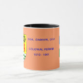 Tasse historique de GOA* (Portugais Inde) (Centre)