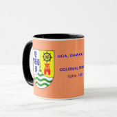 Tasse historique de GOA* (Portugais Inde) (Devant gauche)