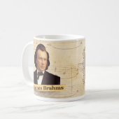Tasse historique de Johannes Brahms (Devant gauche)