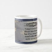 Tasse historique de Warren G. Harding (Devant droit)