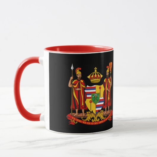 Tasse historique d'Hawaï Kingdomi (Gauche)