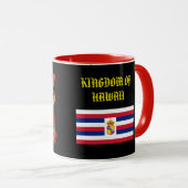 Tasse historique d'Hawaï Kingdomi (Devant droit)