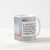Tasse historique du Taj Mahal (Devant droit)