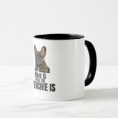 Tasse Home Is Where the Frenchie Is (Devant droit)
