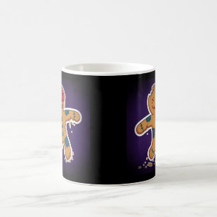 Tasse homme en pain d'épices zombie