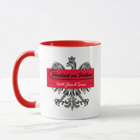 Tasse Hooked on Polkas (Gauche)