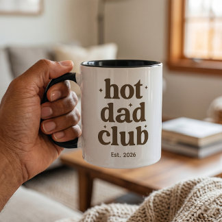 Tasse Hot Dad Club Cadeau unique pour la fête des