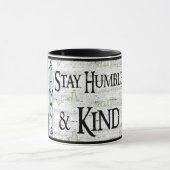 Tasse humble et aimable toujours de séjour (Centre)
