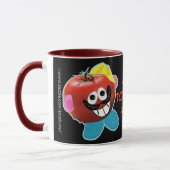 tasse humoristique de parodie de M. tomato head (Gauche)