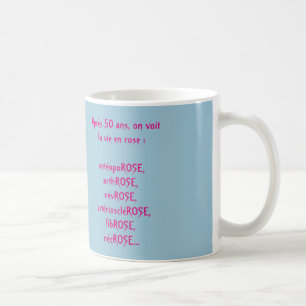 tasse humour "après 50 ans"