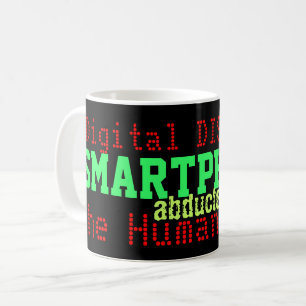 Tasse Humour Numérique Mal-être Téléphones Intelli
