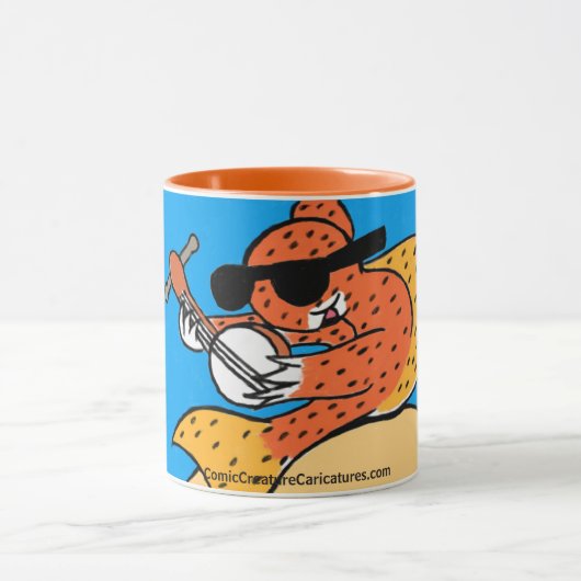 Tasse Humphrey le poisson-mains tacheté (Centre)