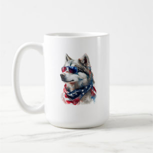 Tasse Husky 4 Juillet