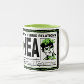 Tasse hybride d'insigne de la terre HEA (Devant droit)