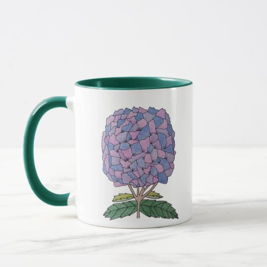 Tasse Hydrangea La Vie est Meilleure à Nantucket (Gauche)