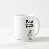 Tasse hypocrite de logo de BTT (Devant droit)