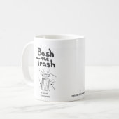Tasse hypocrite de logo de BTT (Devant gauche)