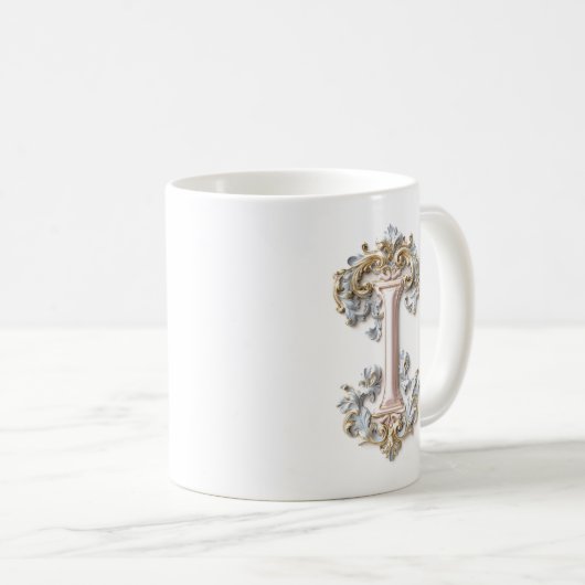 Tasse 'I' baroque pour une princesse du café (Devant droit)