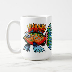 Tasse I de poissons par l'artiste John Donato
