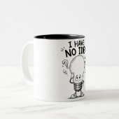 Tasse I Have No Idea Funny Light Bulb Mug (Devant gauche)