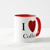 Tasse I love Coffee (Devant droit)