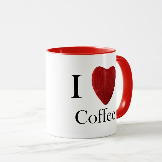 Tasse I love Coffee (Devant droit)