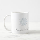 Tasse Ice Blue Snowflake Twinkle Twinkle (Gauche)