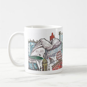 Tasse iconique d'architecture de Kansas City