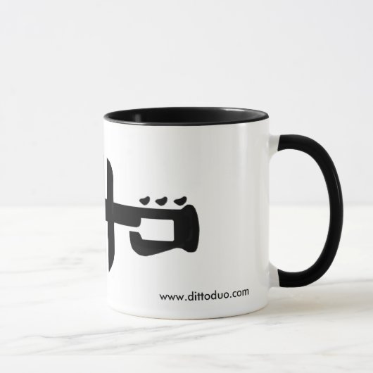 Tasse idem acoustique de duo (Droite)