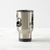 Tasse iGroom avec image de chien stylisée (Centre)