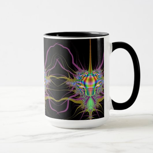 Tasse II de fractale d'insecte de l'espace (Droite)