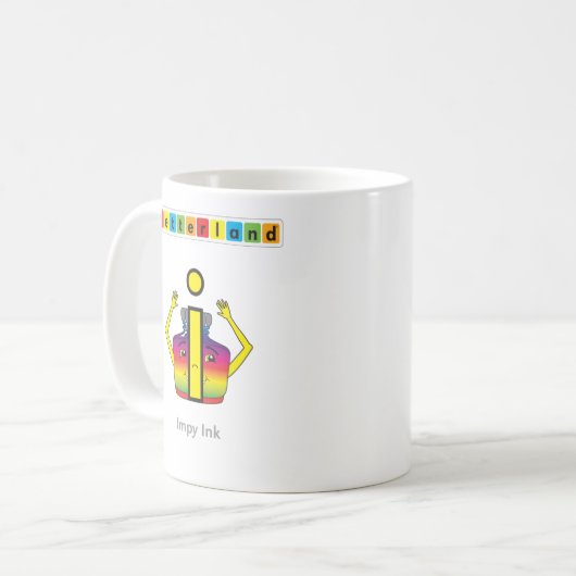 Tasse II de Letterland | (Devant gauche)