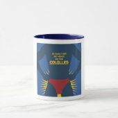 Tasse "Ik ben trots dat ik je ballen mag komen hal Mok (Midden)