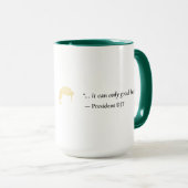 Tasse Il ne peut que du bien arriver (Devant droit)