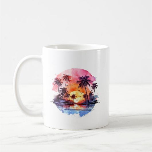 Tasse Île Tropicale (Gauche)