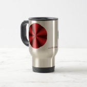 Tasse Illusion Optique Rouge (Devant gauche)