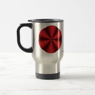 Tasse Illusion Optique Rouge