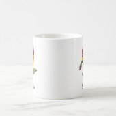 Tasse Illustration Botanique - Pensée Jaune (Centre)