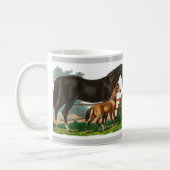 Tasse illustrée par cheval (Gauche)