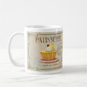 Tasse illustrée par II français de Patisserie (Gauche)